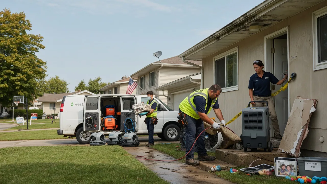 Water Damage Restoration in Longbranch, WA near me